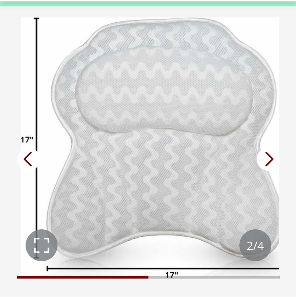 Zen Zone Luxury Bath Pillow